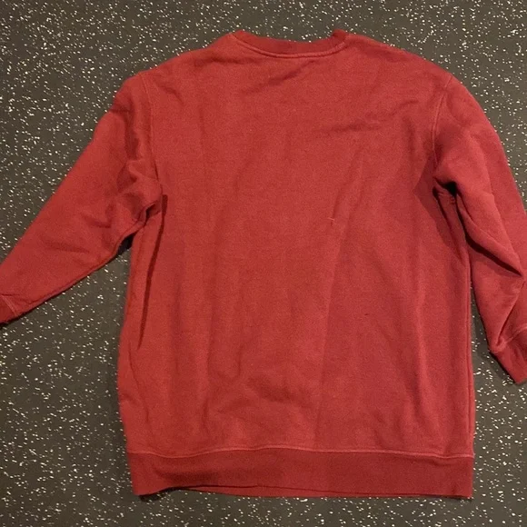 Retro H&M Men’s Medium Maroon New Orleans Printout Crewneck - Picture 4 of 4